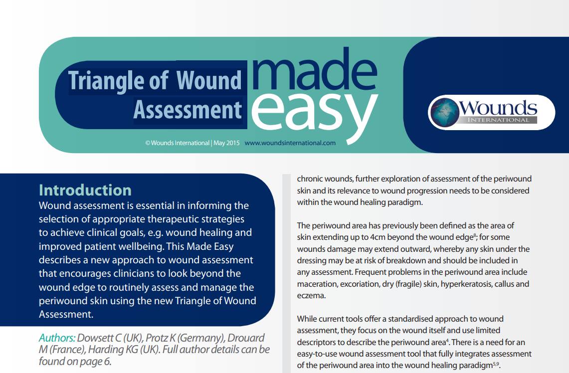 Triangle of Wound Assessment - Made Easy